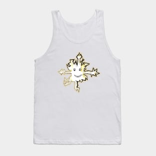 Golden Snowflake Tank Top